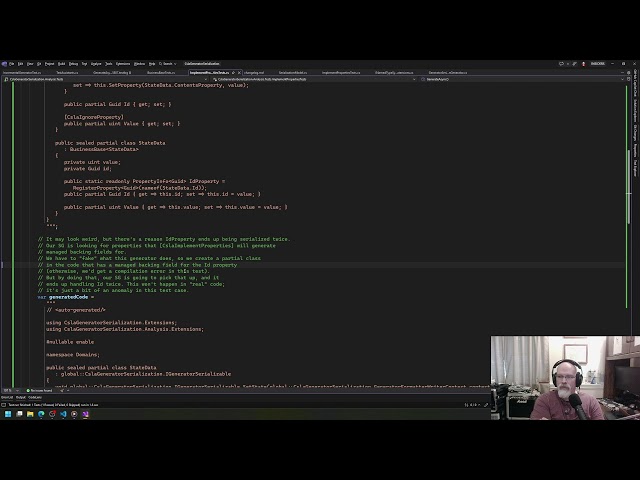 Random.Code() - Adding More Properties for CSLAGeneratorSerialization