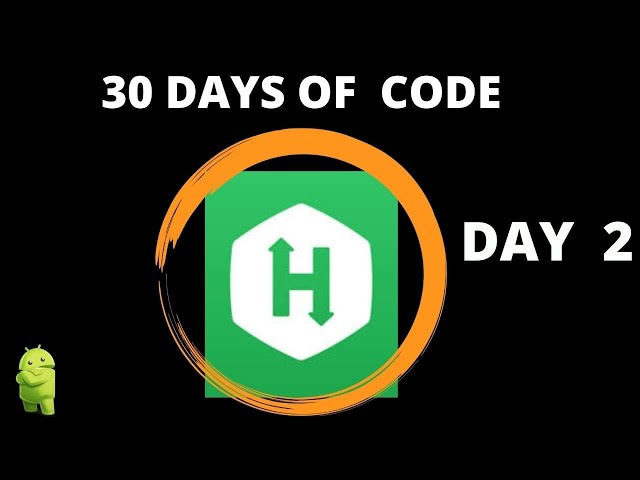 30 DAYS OF CODE! HACKERRANK DAY 2 (JAVA)