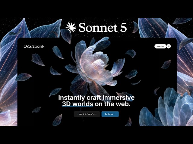 How I Build $5,000 3D Animated Websites with Al (Sonnet 5)
