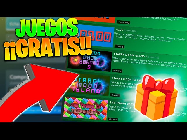 ¡CORRE! 26 JUEGOS GRATIS en STEAM por TIEMPO LIMITADO