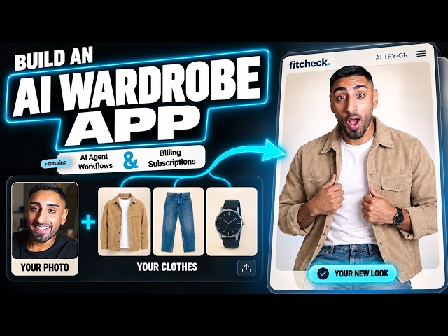 🟢 Build an AI Wardrobe App with GPT-6 Astra! | Beginner Series Ep#22 (Typesafe AI/Jev, AI Workflows)