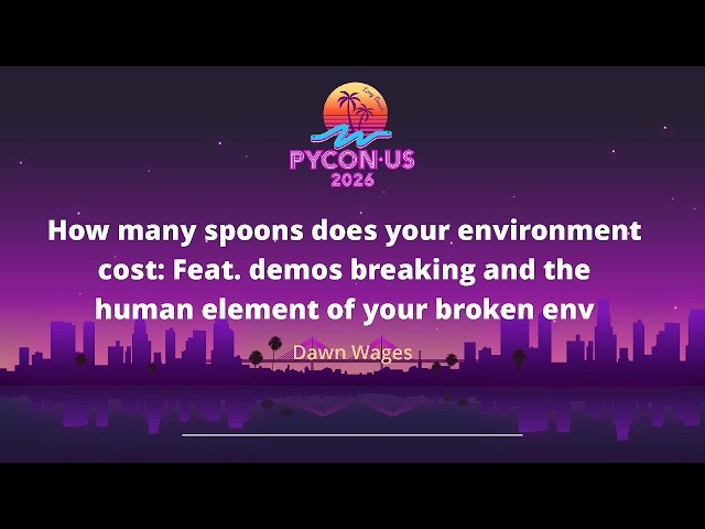 How many spoons does your environment cost - Dawn Wages