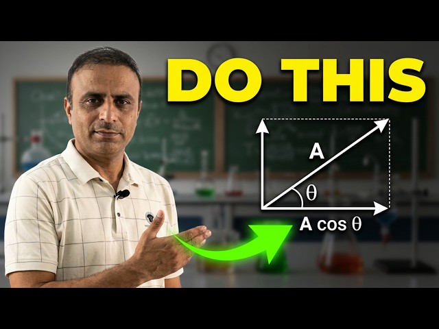 RESOLUTION OF VECTORS I Class 11 Physics