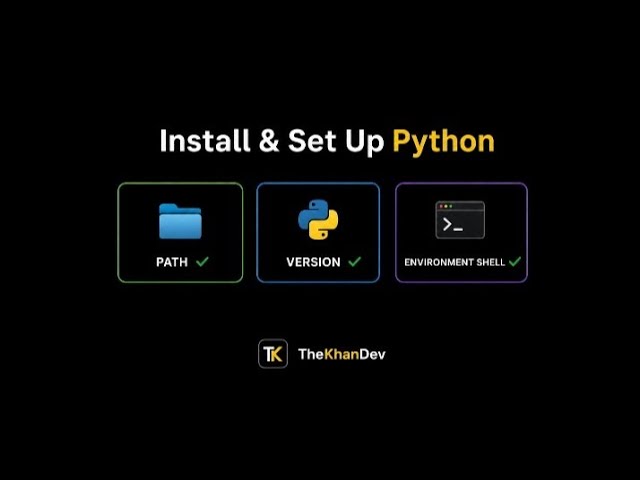 How to Install Python in 2 Minutes | Add to PATH + Check Version + Python Shell