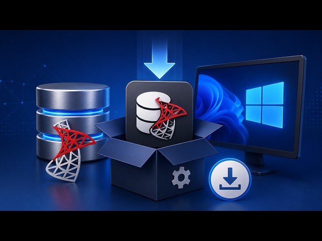 Install the free version of the SQL Server 2025 database on Windows.