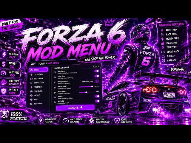 Forza Horizon 6 HACK | BEST FH6 Cheat-Menu | Forza 6 Mod Menu | Money Glitch + Unlimited WheelSpins