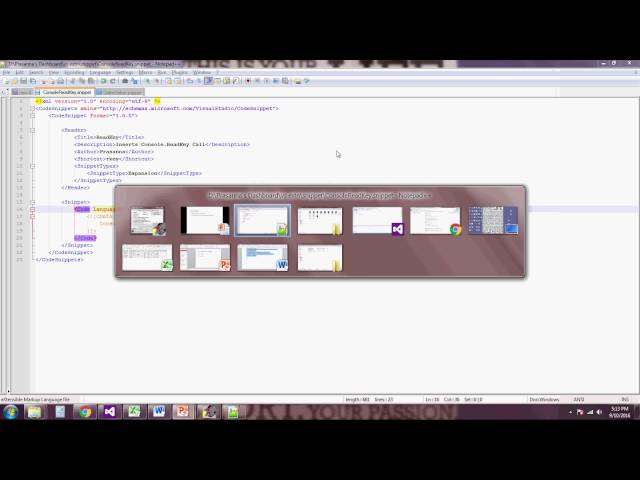 Code snippets and steps to create custom code snippets