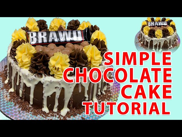 Easy Chocolate Cake Baking Tutorial for Beginners | Dessert Recipe Tutorial