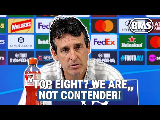 EMERY & KAMARA: “TOP EIGHT? WE ARE NOT CONTENDER!” 🤔 Aston Villa v Viking 🏆 Champions League