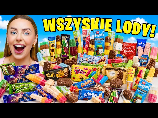 Testing ICE CREAM from all over Poland!