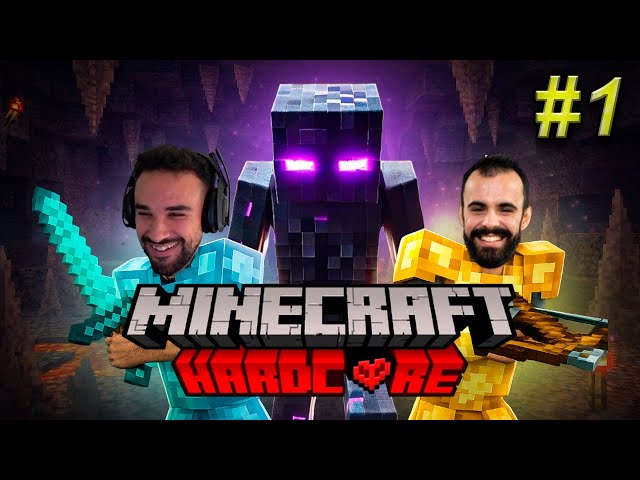 MEJORES MOMENTOS ILLOJUAN Y ANDRES - MINECRAFT HARDCORE 💀 #1