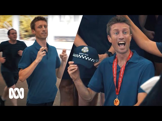 Comedian Sammy J takes on Victoria Police training 👮‍♀️🚔 | ABC Australia