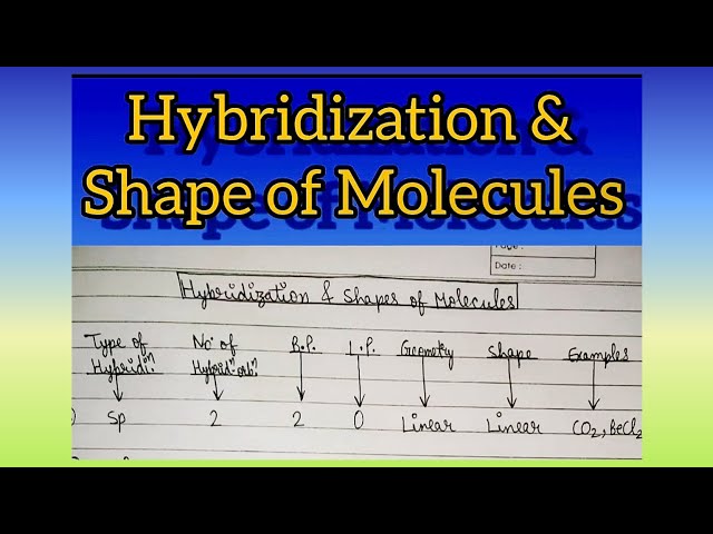 Mastering Molecular Structure: Hybridization and Shape Unveiled in 1 Video | Doubtify JEE