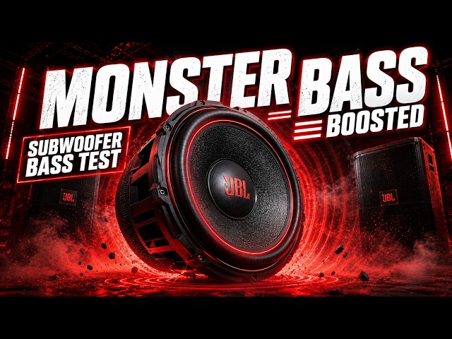 MONSTER BASS BOOSTED: Deep House Bass Test & Infrasonic Subwoofer Excursion Check 💥