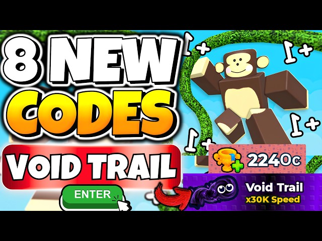 *NEW* ALL WORKING CODES FOR +1 SPEED MONKEY ESCAPE ROBLOX AUGUST 2026 |1 SPEED MONKEY ESCAPE CODES
