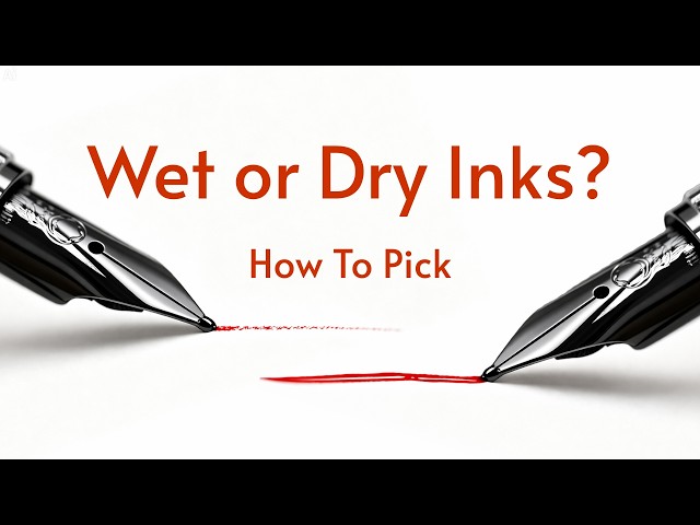Wet or Dry Inks? What's the Difference and How to Choose?