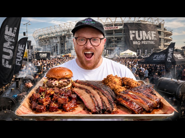 A FULL DAY EATING A EUROPE'S BIGGEST BBQ FESTIVAL! (What Was The Best?!)