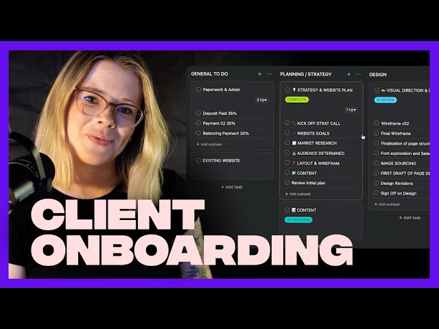 Client Onboarding - Complete walkthrough