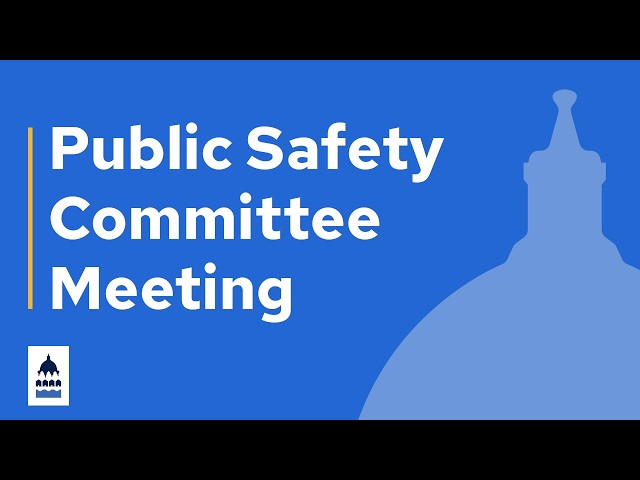 July 22, 2026 - City Council Public Safety Committee Meeting