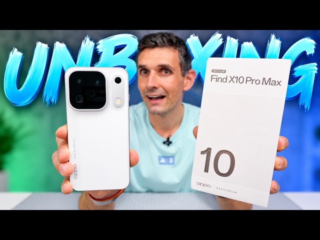 YA TENGO el OPPO Find X10 Pro Max ¡Este UNBOXING trae SORPRESAS!