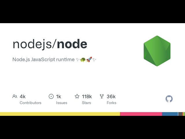 GitHub - nodejs/node: Node.js JavaScript runtime ✨🐢🚀✨