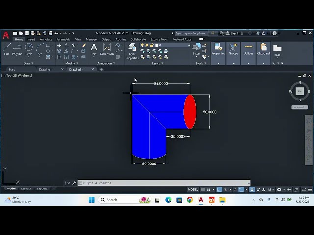 Autocad 2d drawing tutorial. Class 01,,