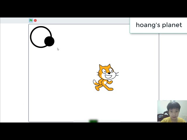 How to make a joystick (mobile) game in scratch