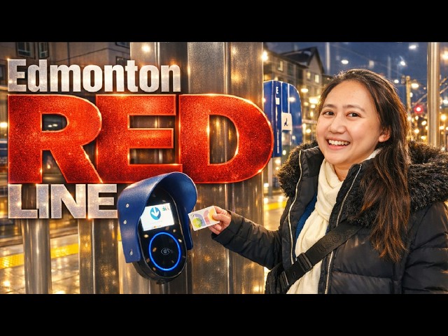 Edmonton LRT Metro Line (Red Line) – Full Ride & Station‑by‑Station Tour