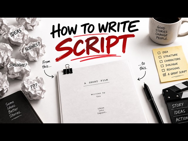 How to Write Scripts for YouTube, Instagram Reels & Short Films