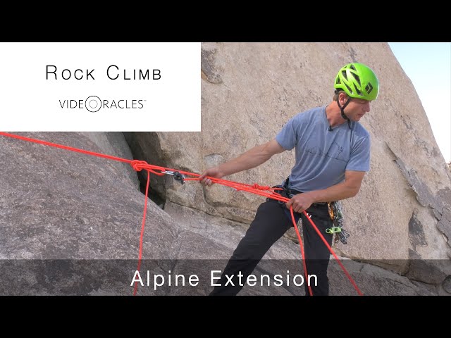 Alpine Extension for Rock Climbing