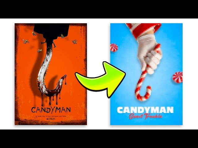 Turning Horror Movie Posters Kid-Friendly