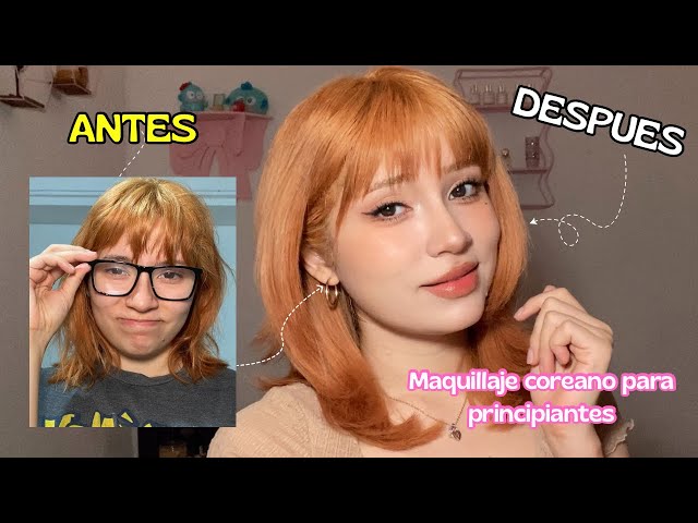 Korean makeup for BEGINNERS (NO contact lens, NO false lashes) - Giselle Kim