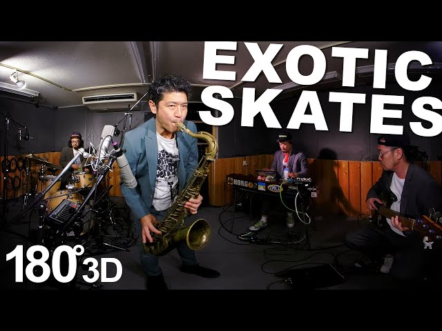 [Compatible with Apple Vision Pro] EXOTIC SKATES studio live "Ringo Oiwake" VR180 (stereoscopic)