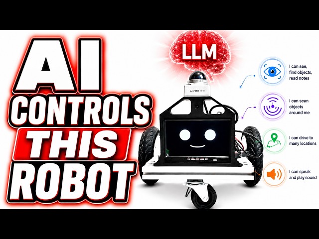 I Gave a ROS 2 Robot an LLM Brain | AT-Bot x Claude
