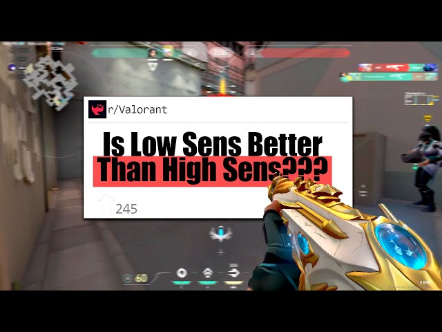 Is Low Sensitivity Actually Better in Valorant? | Valorant Reddit Questions #8