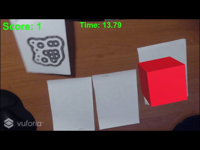 AR Match Memory Game