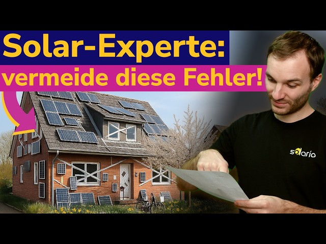 Planning a PV system: What you should pay attention to regarding modules, inverters, storage and ...