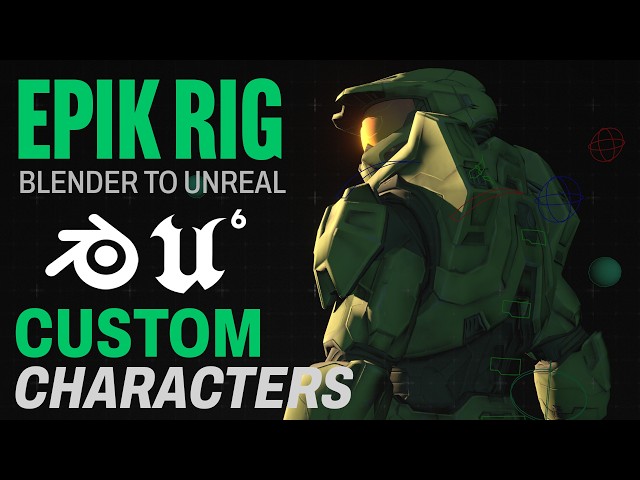 How to Rig Custom Characters for UE5 FAST! (add-on)