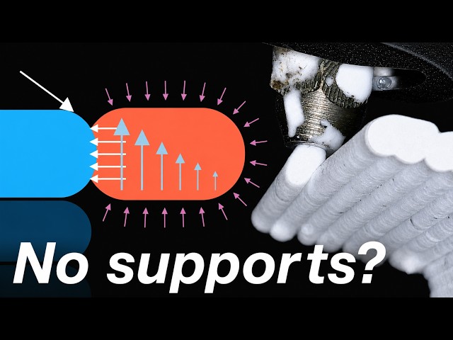 How wave overhangs let you print without supports