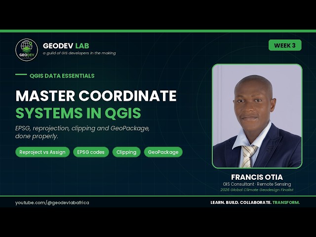 QGIS Data Prep Done Right: CRS, EPSG Codes, Clipping & GeoPackage