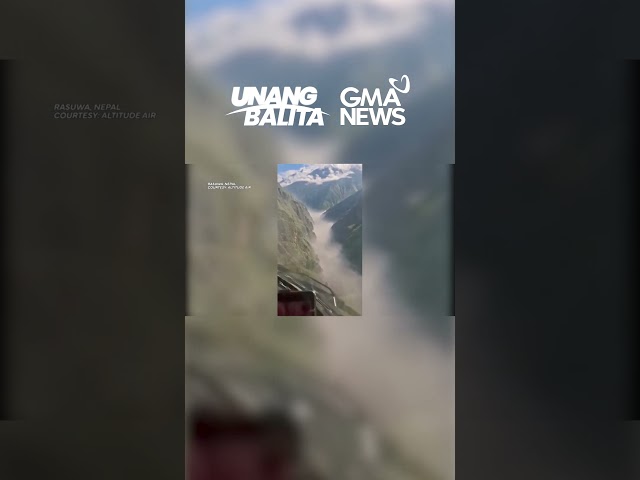 At least 157 killed in massive flash floods and mudslides in Nepal-China ... #shorts | Unang Balita