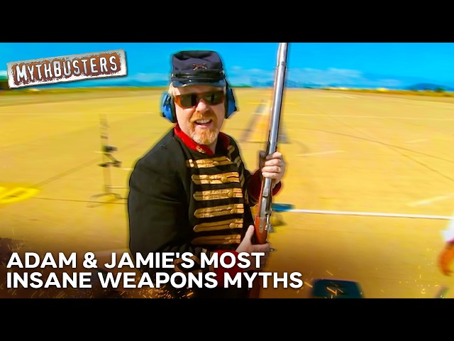 The Most Satisfying Weapons Science MythBusters Ever Put On Camera | MythBusters