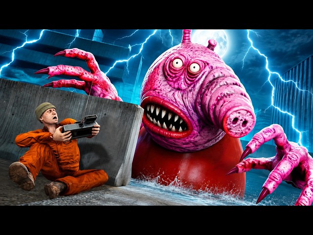 I SURVIVED THE PEPPA PIG TERROR (Peppa Pig.exe) AS SCP HUNTERS | GARRY'S MOD