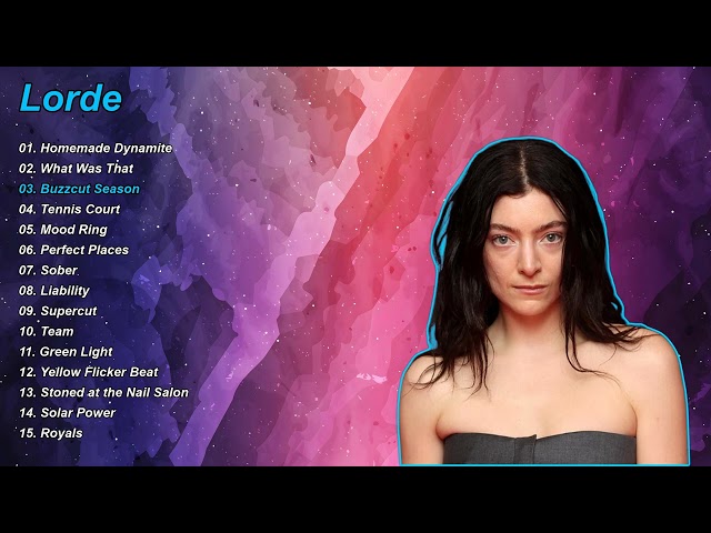 Lorde Top Hits Mix | Best Alternative Songs