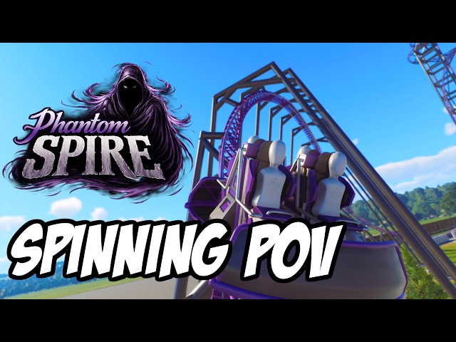 Phantom Spire SPINNING POV - Six Flags Great Adventure 2027 Prediction Coaster