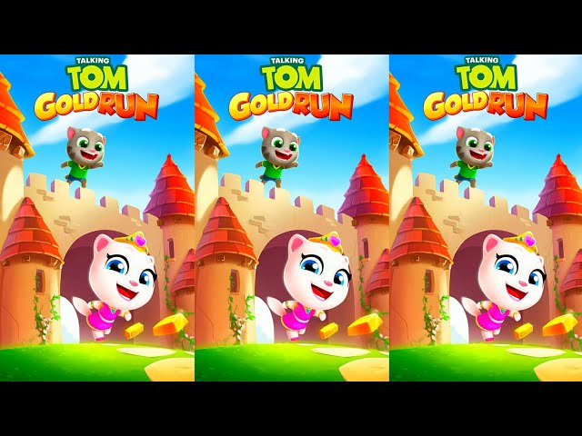 New Talking Tom Gold Run  action Play (iOS Android gameplay) #talkingtomgoldrun #talkingtom #youtube