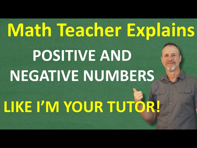 Positive and Negative Numbers Made Easy | Basic Math & Algebra Review