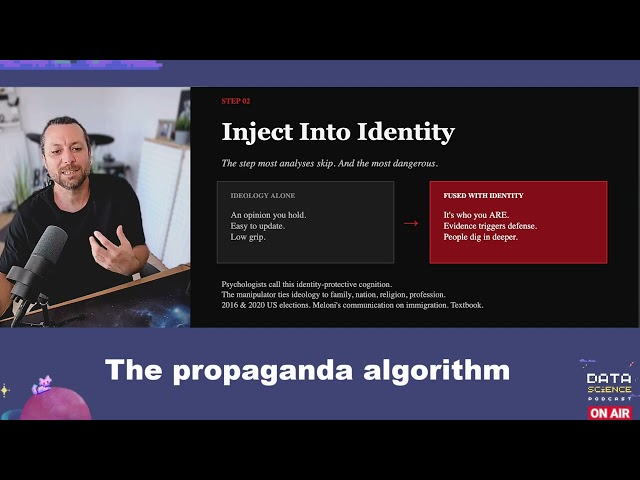 The propaganda algorithm