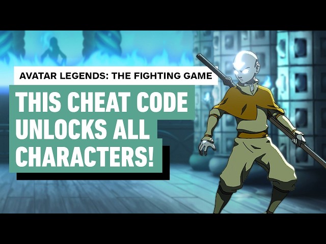 Avatar Legends - Cheat Code To Unlock All Characters