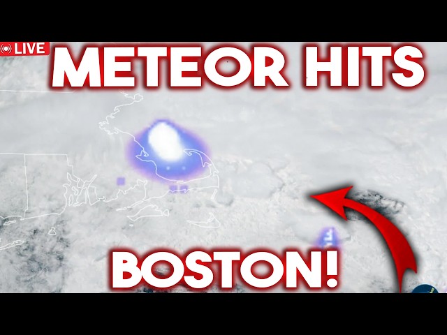 BREAKING: METEOR EXPLODES OFF MASSACHUSETTS!